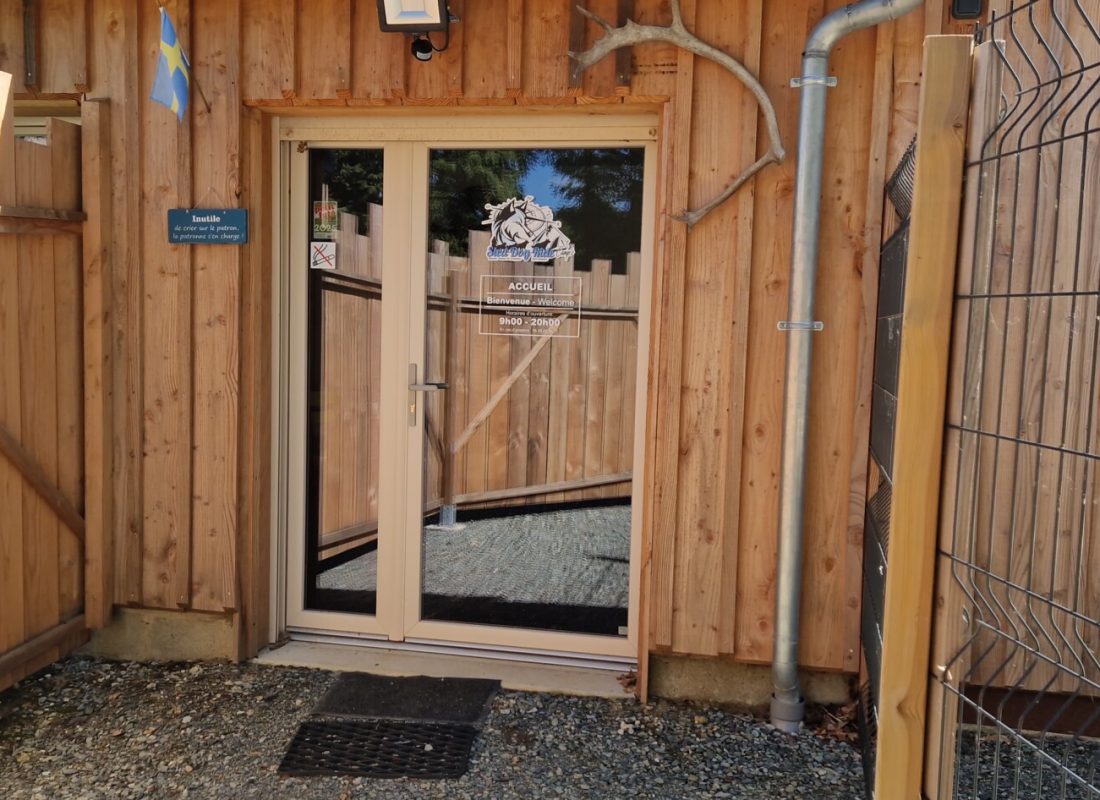 Entrée du site
