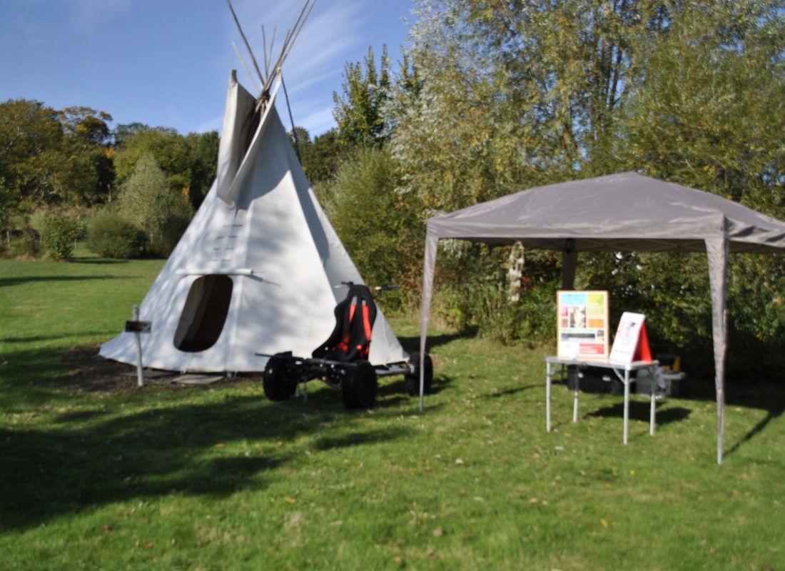 cani rando aux tipis du bonheur de vivre