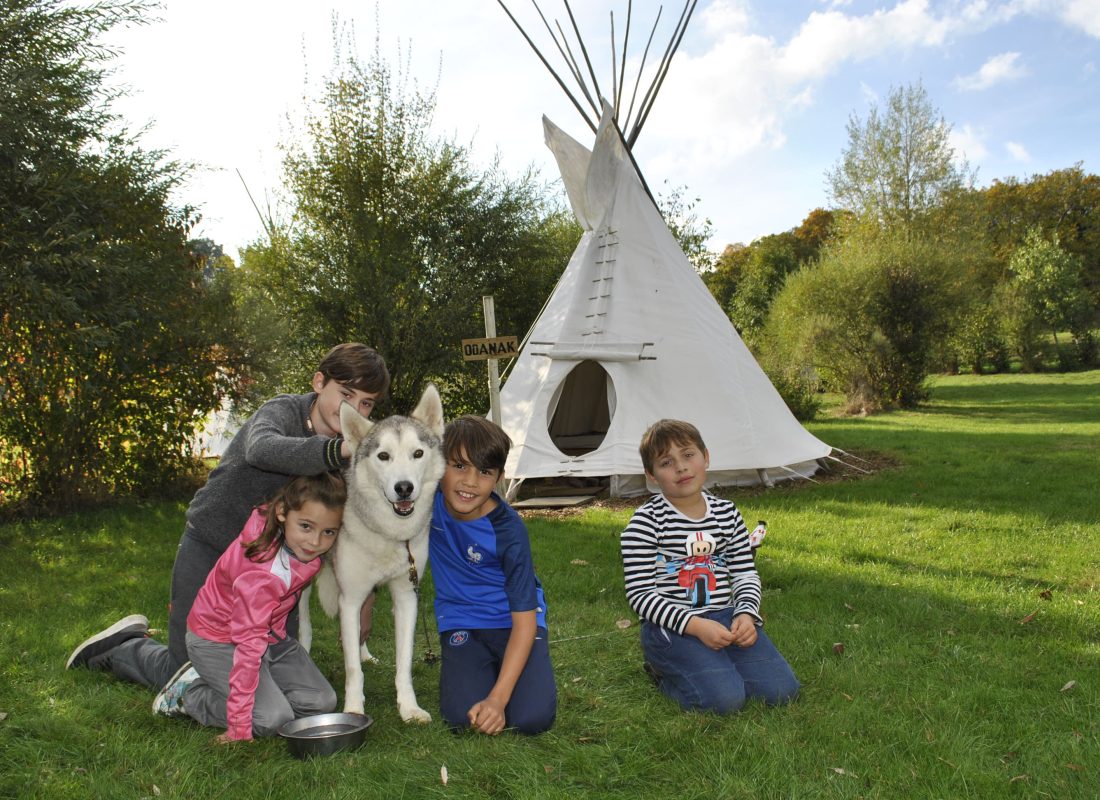 cani rando aux tipis du bonheur de vivre